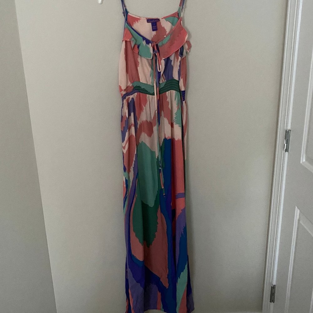 colorful maxi dress
